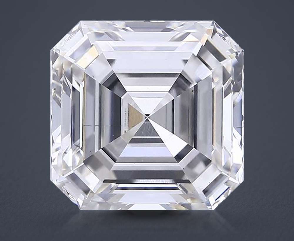 7.72 Carat Asscher Lab Diamond