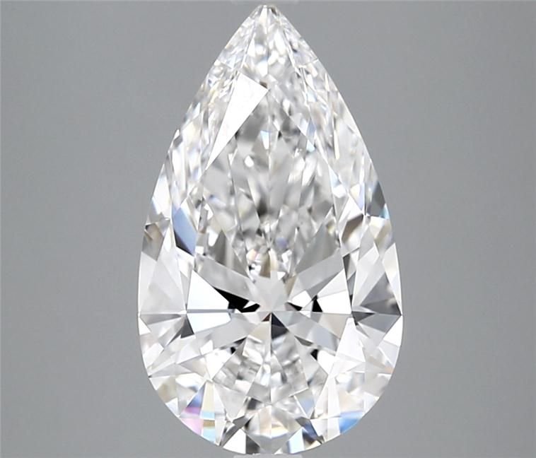 2.50 Carat Pear Natural Diamond