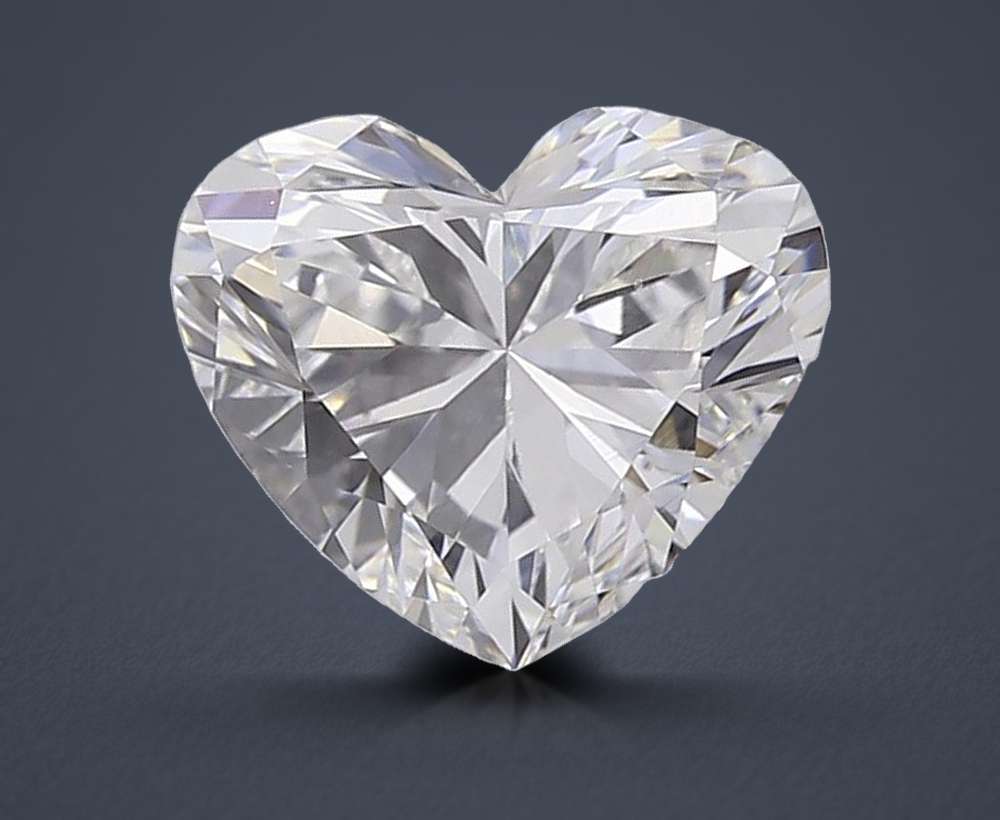 0.74 Carat Heart Lab Diamond
