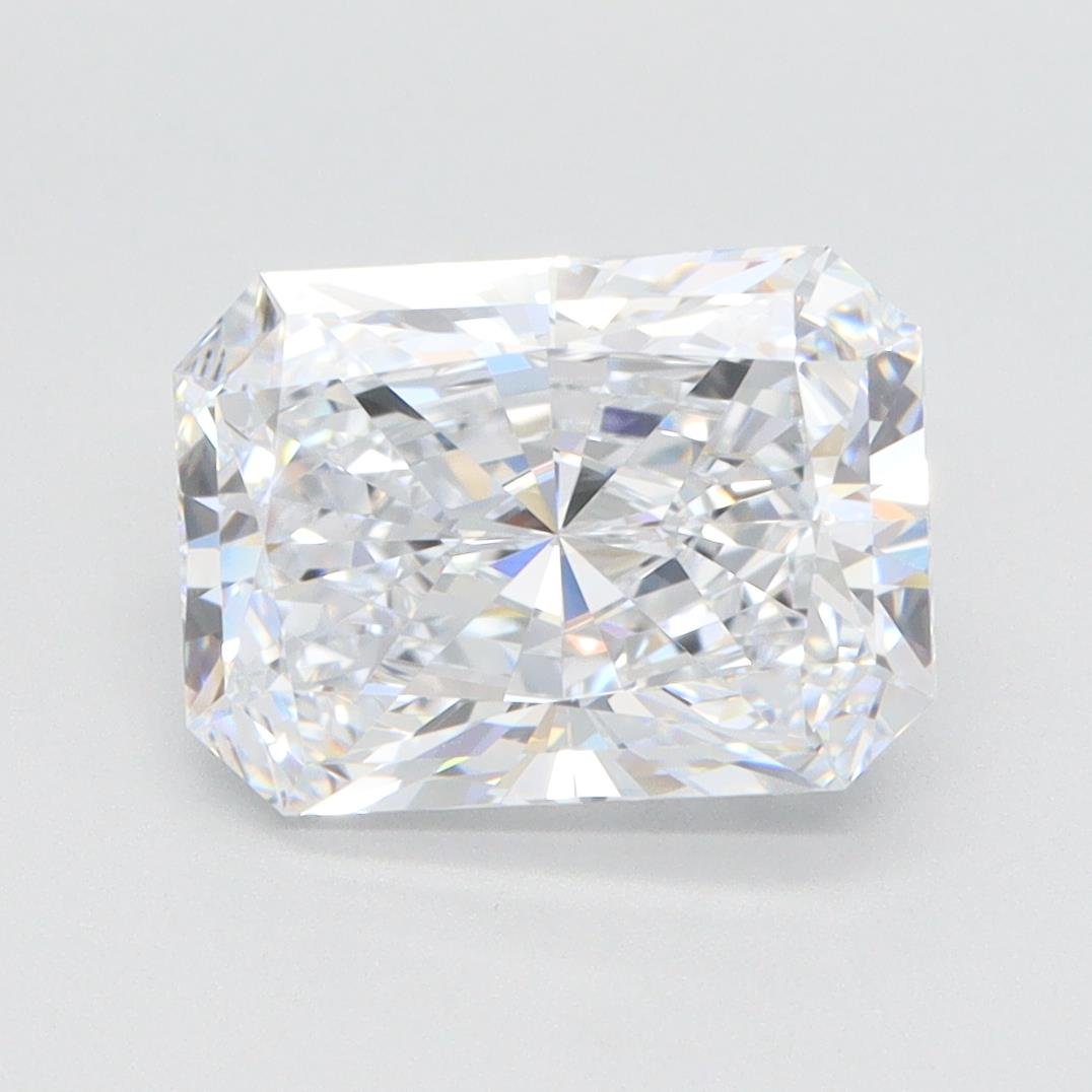 3.02ct E VVS1 Rare Carat Ideal Cut Radiant Lab Grown Diamond