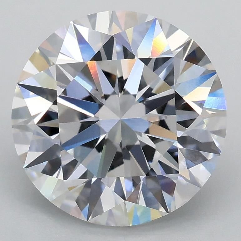 2.86ct E VS1 Rare Carat Ideal Cut Round Lab Grown Diamond