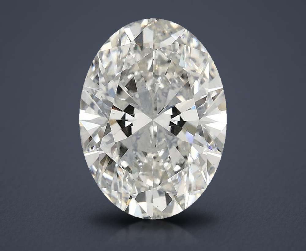 2.89 Carat Oval Lab Diamond