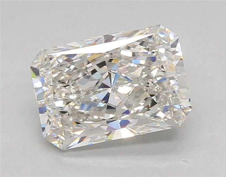 3.03ct F VVS2 Rare Carat Ideal Cut Radiant Lab Grown Diamond