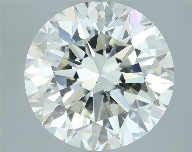 4.51ct J SI1 Excellent Cut Round Diamond