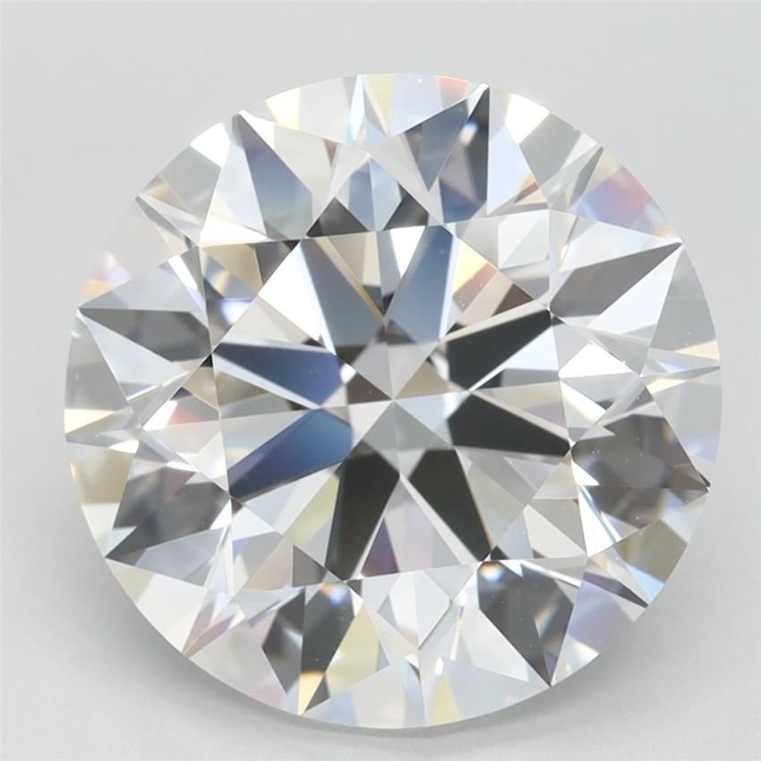 5.07ct D VVS1 Rare Carat Ideal Cut Round Lab Grown Diamond