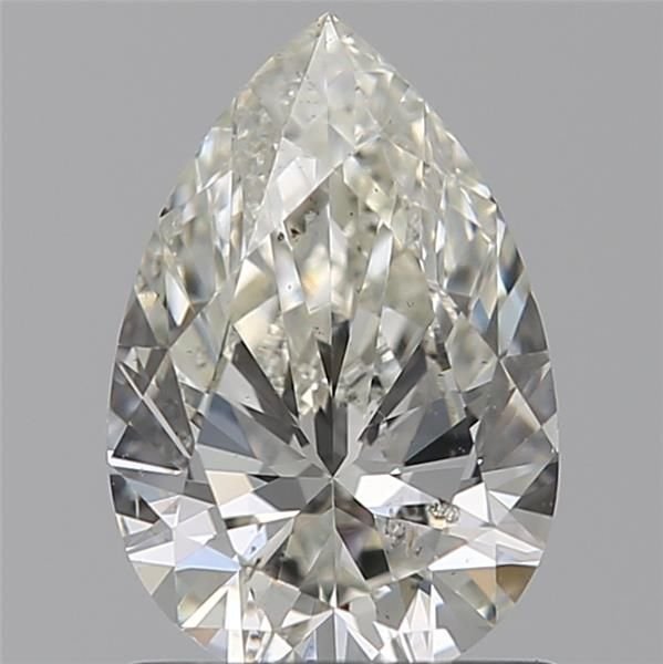 1.00ct K SI2 Rare Carat Ideal Cut Pear Diamond