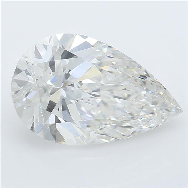 2.18ct G VVS2 Rare Carat Ideal Cut Pear Lab Grown Diamond