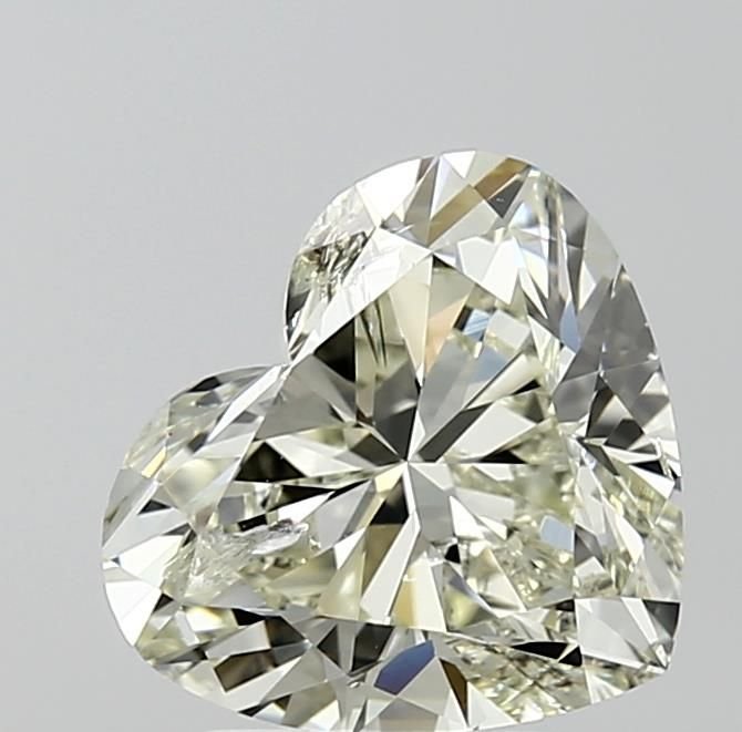 3.10ct K SI2 Very Good Cut Heart Diamond