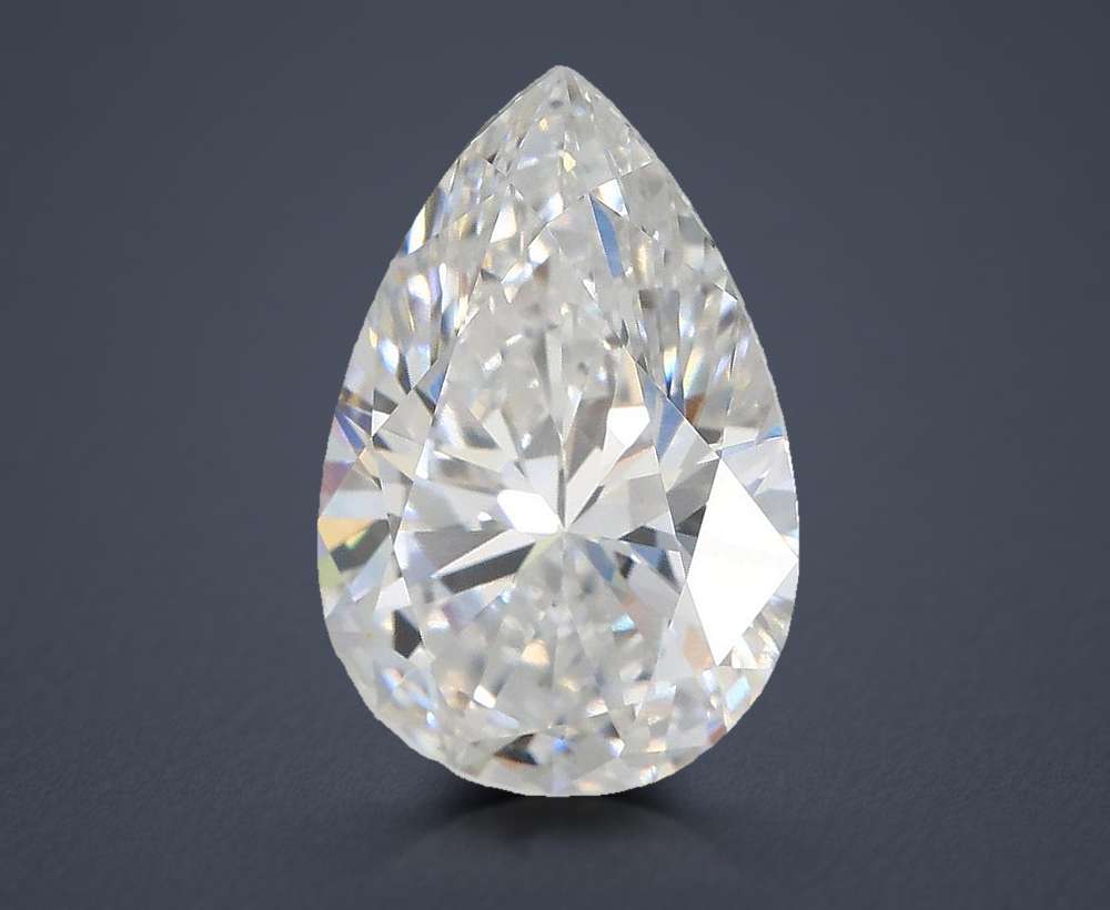 3.08 Carat Pear Lab Diamond