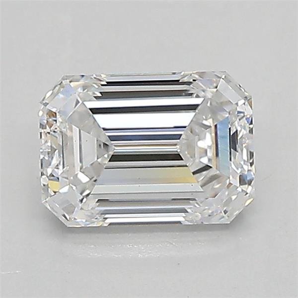 0.97ct D VS1 Excellent Cut Emerald Lab Grown Diamond