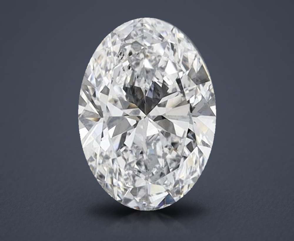 1.11 Carat Oval Lab Diamond