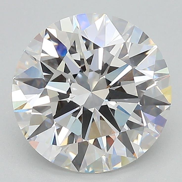 2.91ct F VS1 Rare Carat Ideal Cut Round Lab Grown Diamond