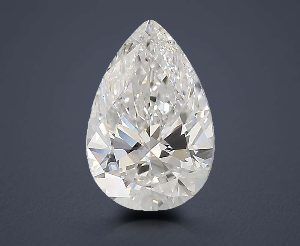 1.64 Carat Pear Lab Diamond
