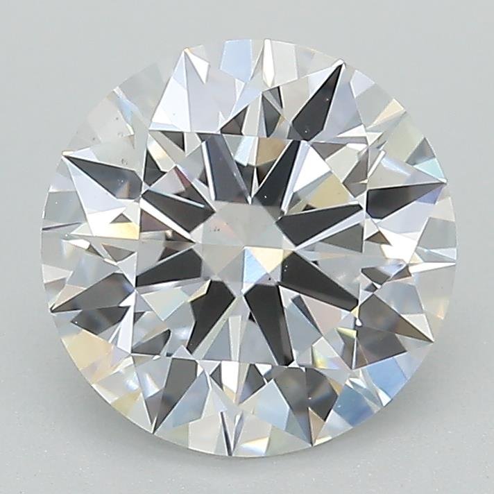 2.11ct D VS2 Rare Carat Ideal Cut Round Lab Grown Diamond