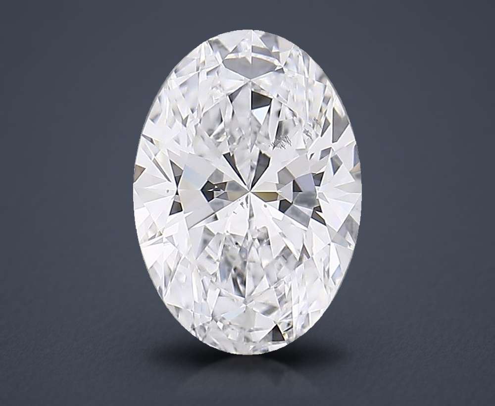 2.00 Carat Oval Lab Diamond