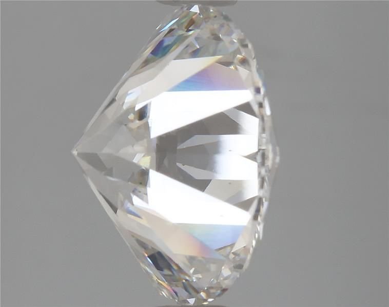 4.79ct F SI1 Rare Carat Ideal Cut Round Lab Grown Diamond