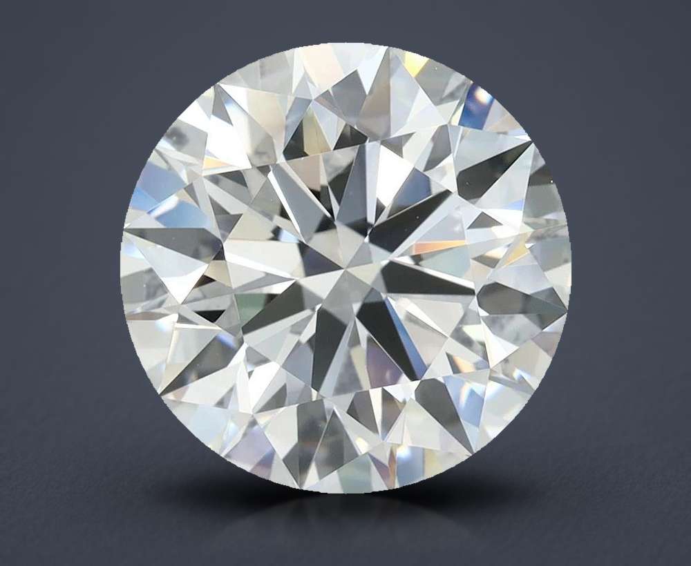 4.04 Carat Round Lab Diamond