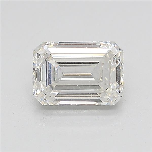 1.06ct F VS1 Rare Carat Ideal Cut Emerald Lab Grown Diamond