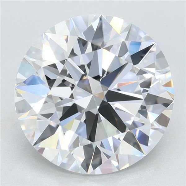 3.65ct D VVS1 Rare Carat Ideal Cut Round Lab Grown Diamond