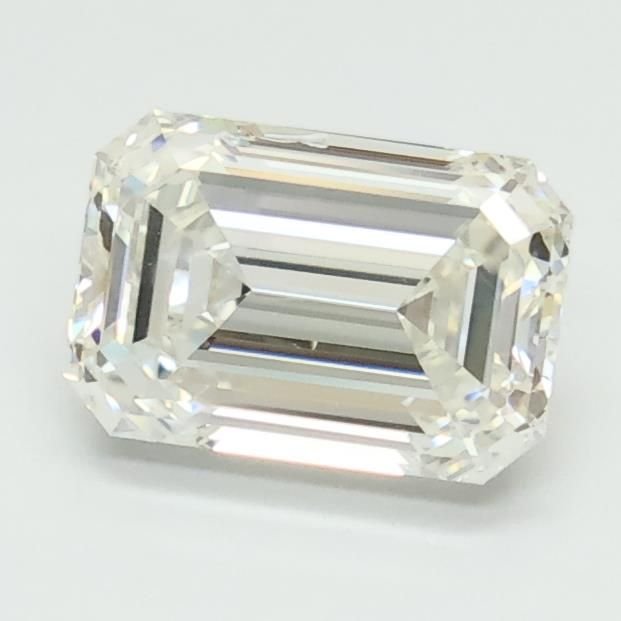 1.40ct G VVS2 Rare Carat Ideal Cut Emerald Lab Grown Diamond