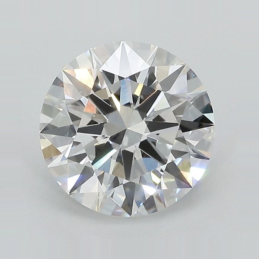 3.26ct F VS1 Rare Carat Ideal Cut Round Lab Grown Diamond