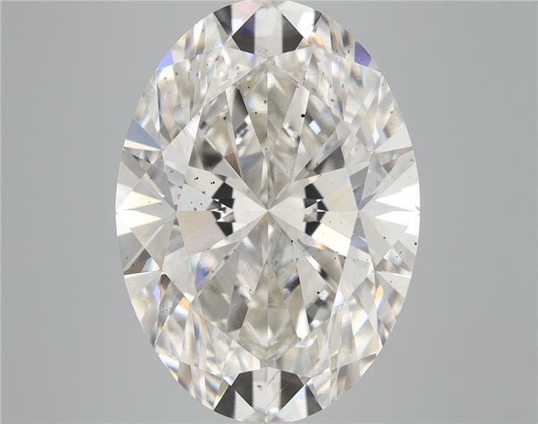 7.18ct G SI1 Rare Carat Ideal Cut Oval Lab Grown Diamond