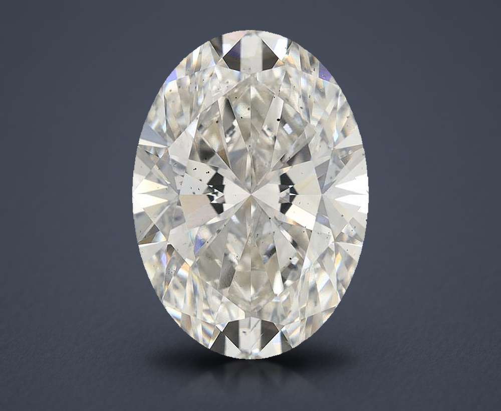 7.18 Carat Oval Lab Diamond
