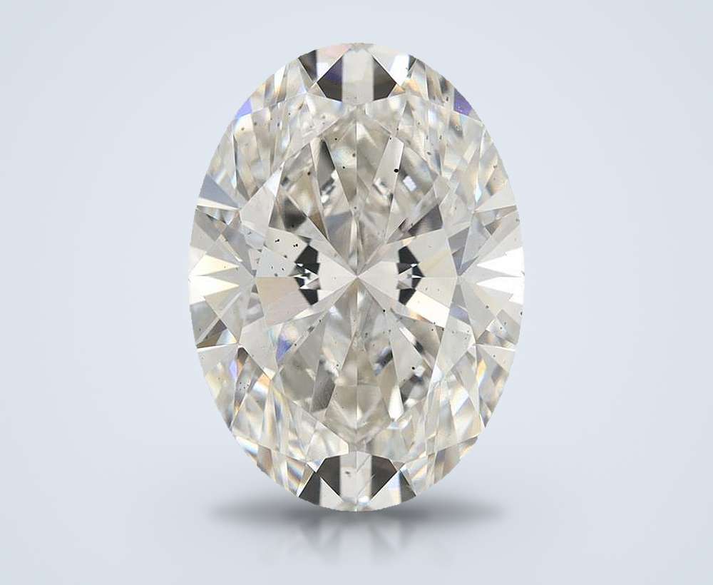 7.18 Carat Oval Lab Diamond