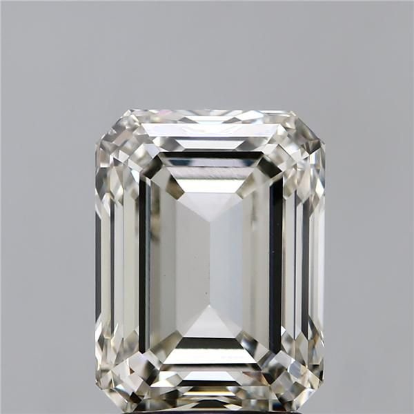 3.04ct K VS2 Excellent Cut Emerald Lab Grown Diamond