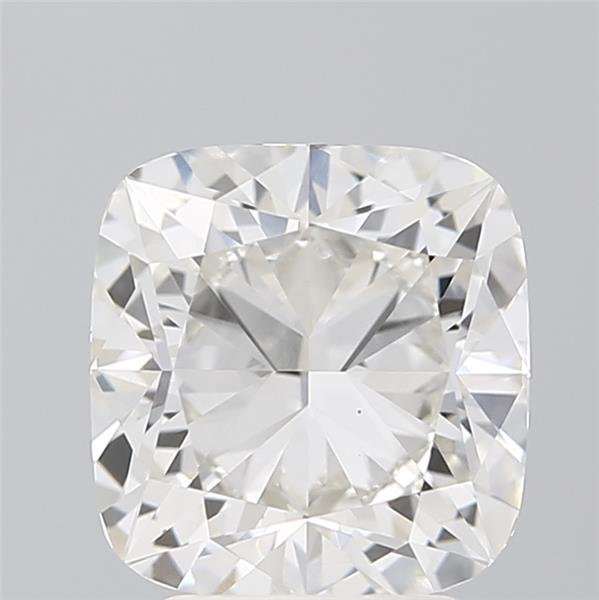 2.86ct H VS1 Rare Carat Ideal Cut Cushion Lab Grown Diamond