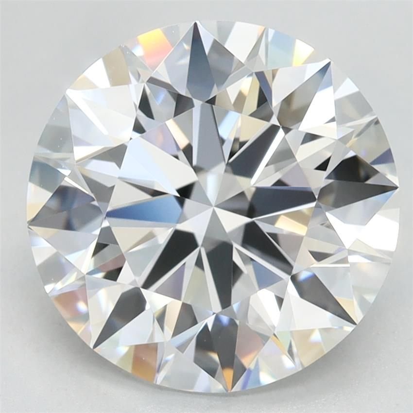 3.77ct E VVS1 Rare Carat Ideal Cut Round Lab Grown Diamond