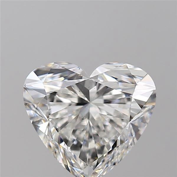 2.08ct H VS2 Rare Carat Ideal Cut Heart Diamond