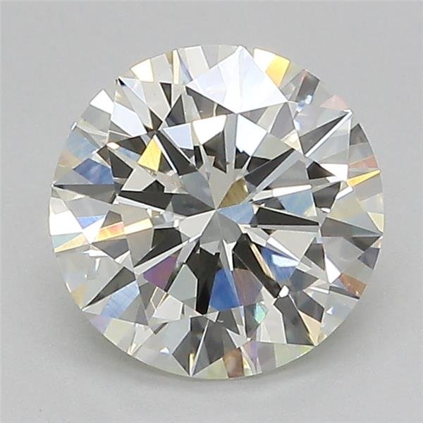 2.08ct J VS1 Excellent Cut Round Lab Grown Diamond
