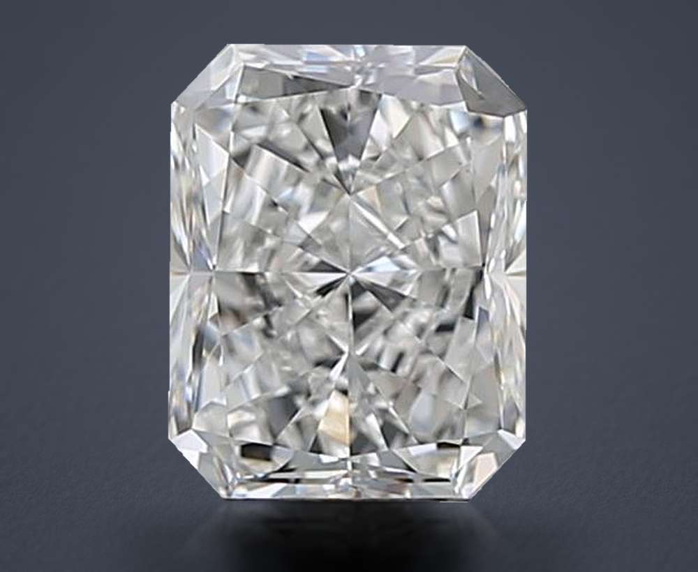 1.71 Carat Radiant Natural Diamond