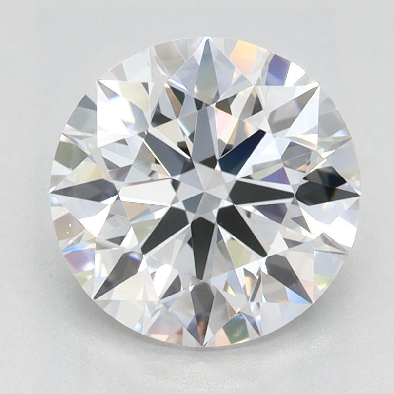 1.68ct D VVS2 Rare Carat Ideal Cut Round Lab Grown Diamond