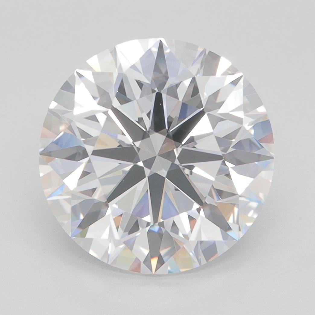 4.24ct D VVS1 Rare Carat Ideal Cut Round Lab Grown Diamond