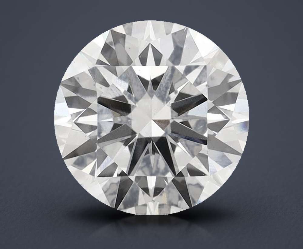 3.22 Carat Round Lab Diamond