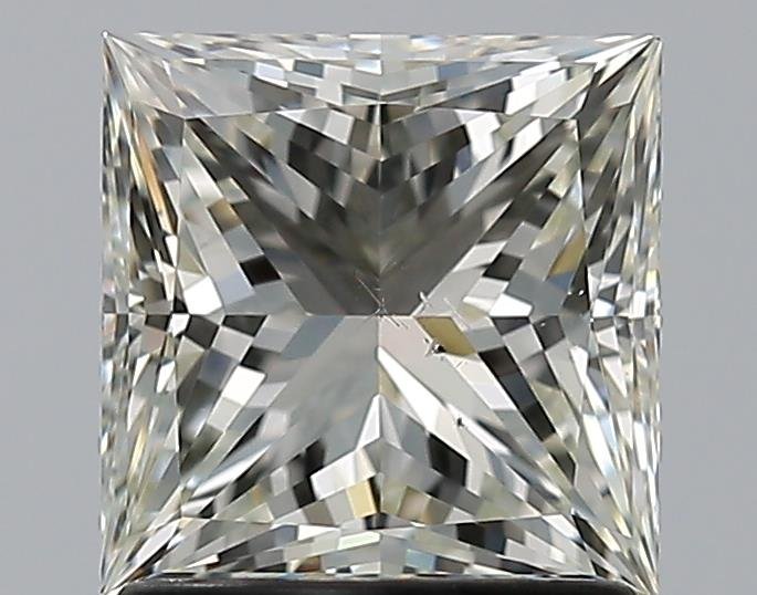 1.51ct K SI1 Very Good Cut Princess Diamond