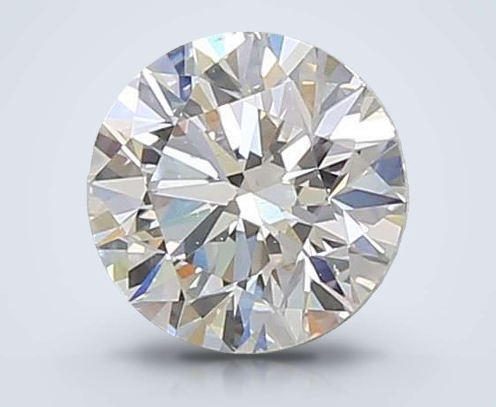 0.96 Carat Round Natural Diamond