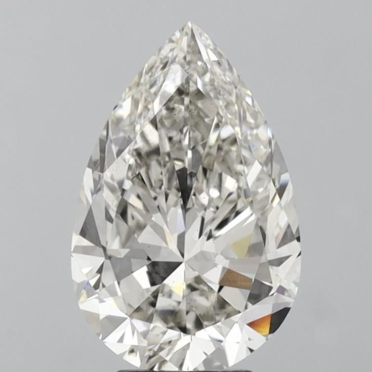 5.00ct I VS2 Very Good Cut Pear Lab Grown Diamond