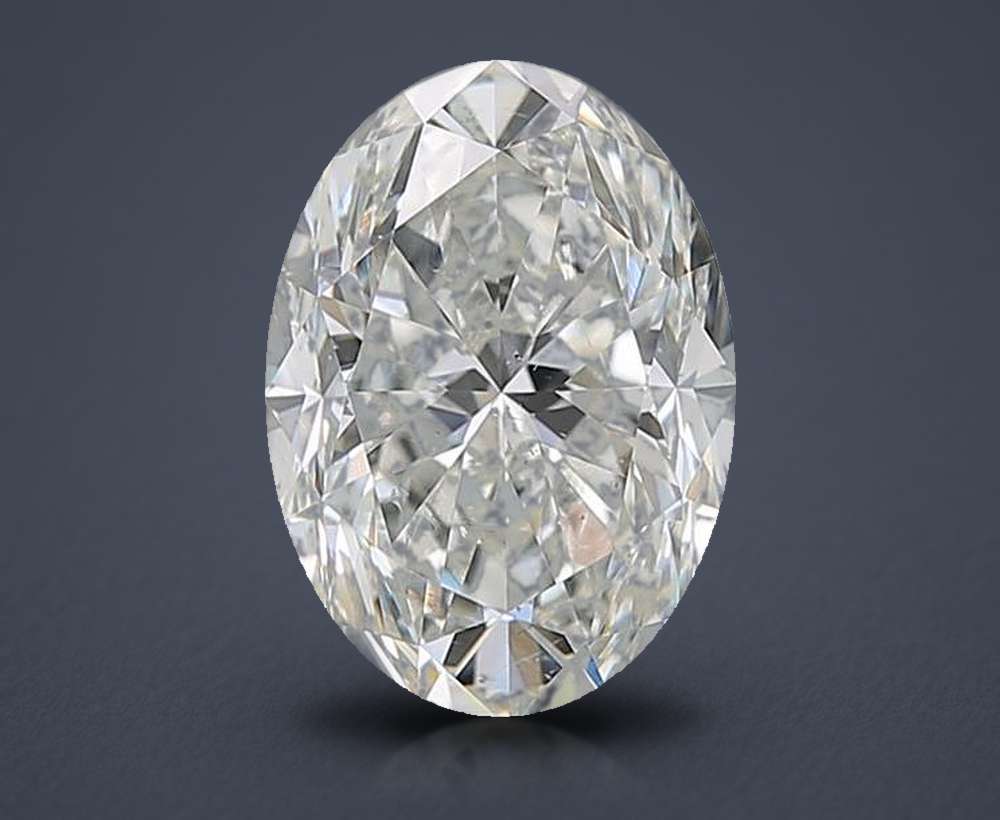 2.01 Carat Oval Natural Diamond