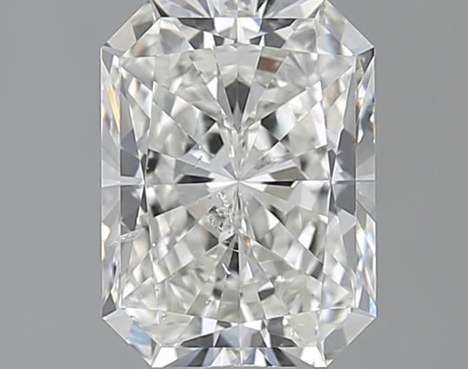 2.01ct J SI2 Rare Carat Ideal Cut Radiant Diamond