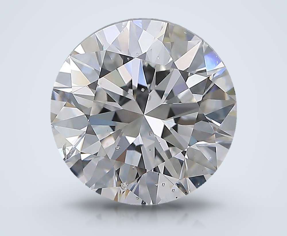 4.00 Carat Round Natural Diamond