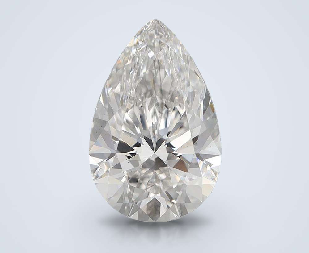 4.11 Carat Pear Lab Diamond