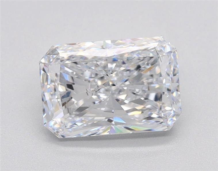 1.50ct E SI1 Rare Carat Ideal Cut Radiant Lab Grown Diamond