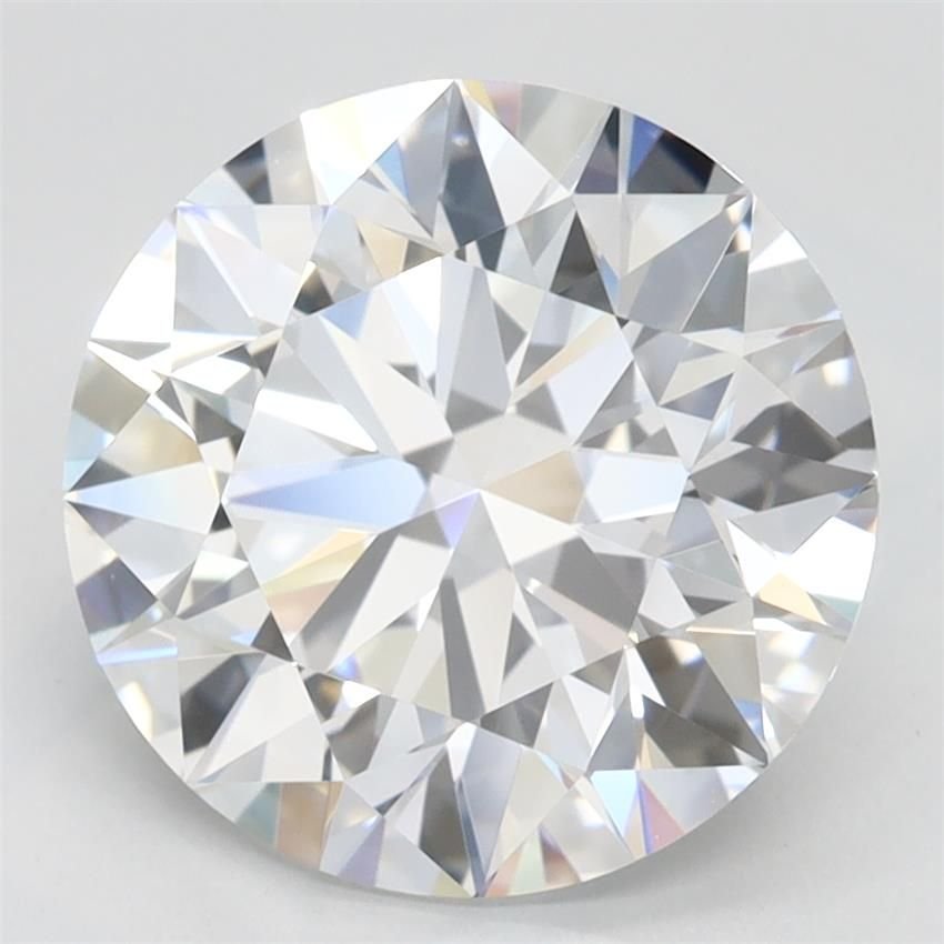 3.24ct D IF Rare Carat Ideal Cut Round Lab Grown Diamond