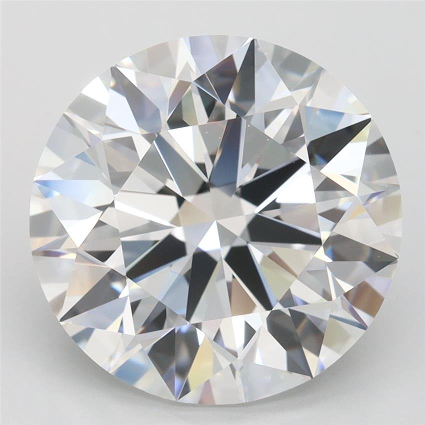 5.26ct E IF Rare Carat Ideal Cut Round Lab Grown Diamond