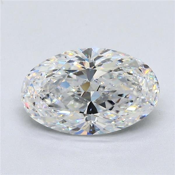 2.01ct D VVS2 Rare Carat Ideal Cut Oval Diamond