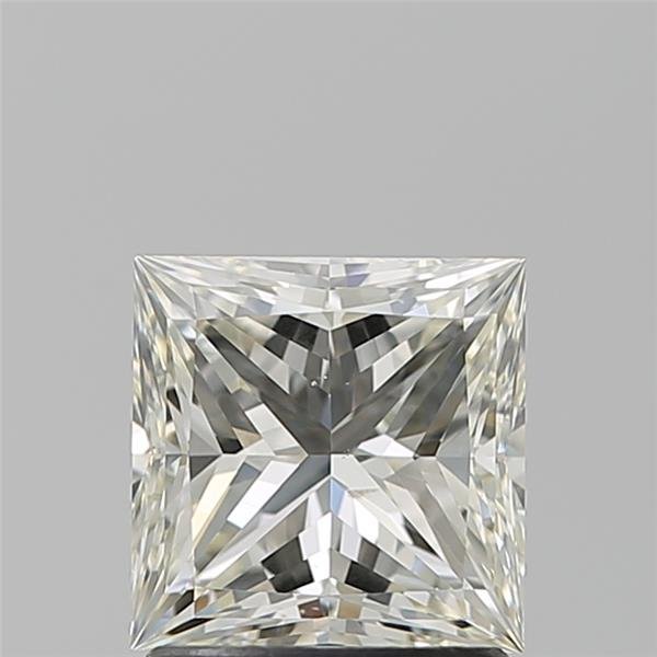 1.53ct K SI1 Rare Carat Ideal Cut Princess Diamond