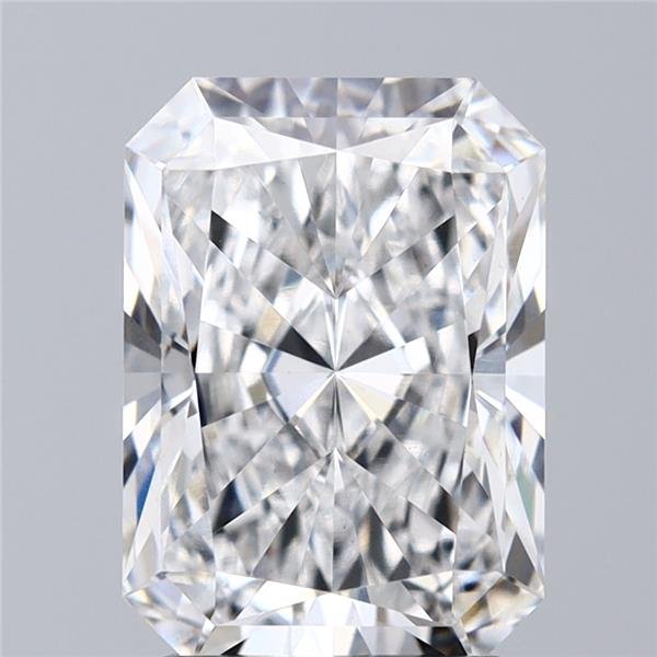 2.55ct D VS1 Rare Carat Ideal Cut Radiant Lab Grown Diamond
